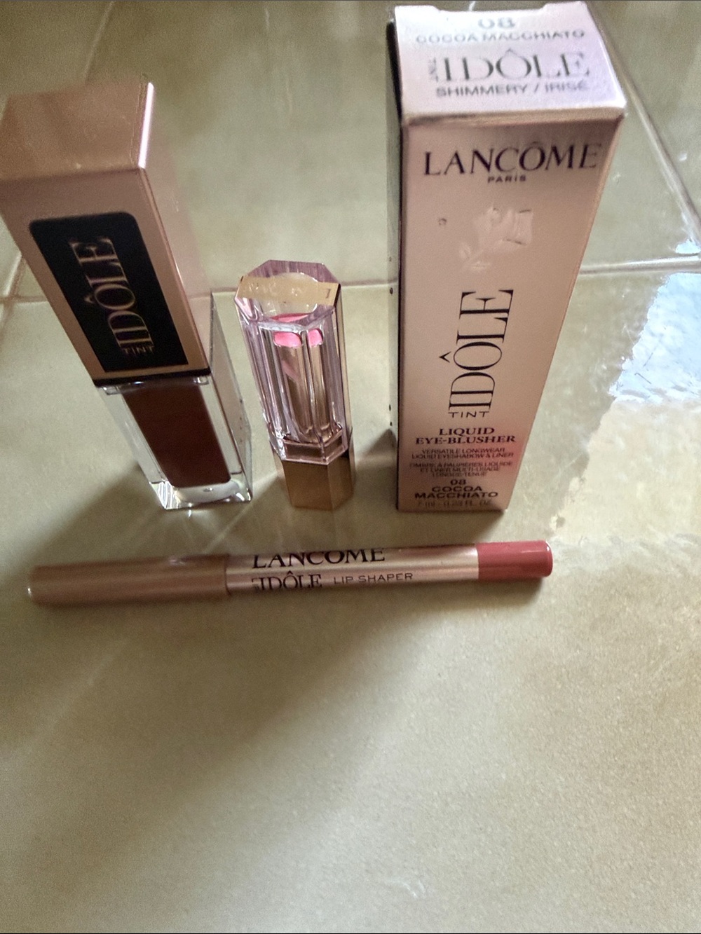 Lancôme Idôle Tinted Lip Set in Pink and Rose Gold